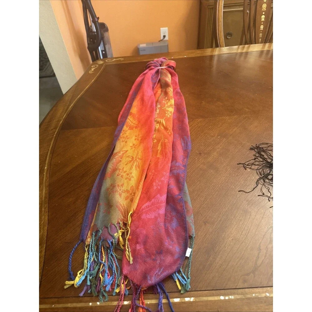 Simply Chic Print Women's Size OS Scarf Size 28”x70”